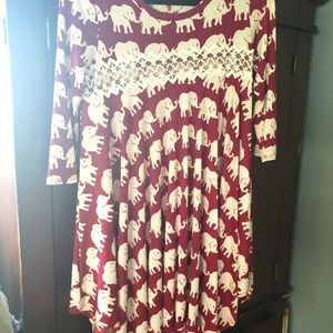 Elephant dress Small